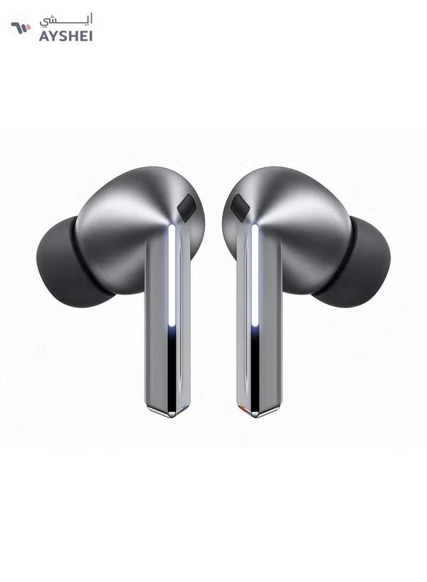 Samsung Galaxy Buds 3 Pro Silver with Galaxy Ai | Adaptive ANC