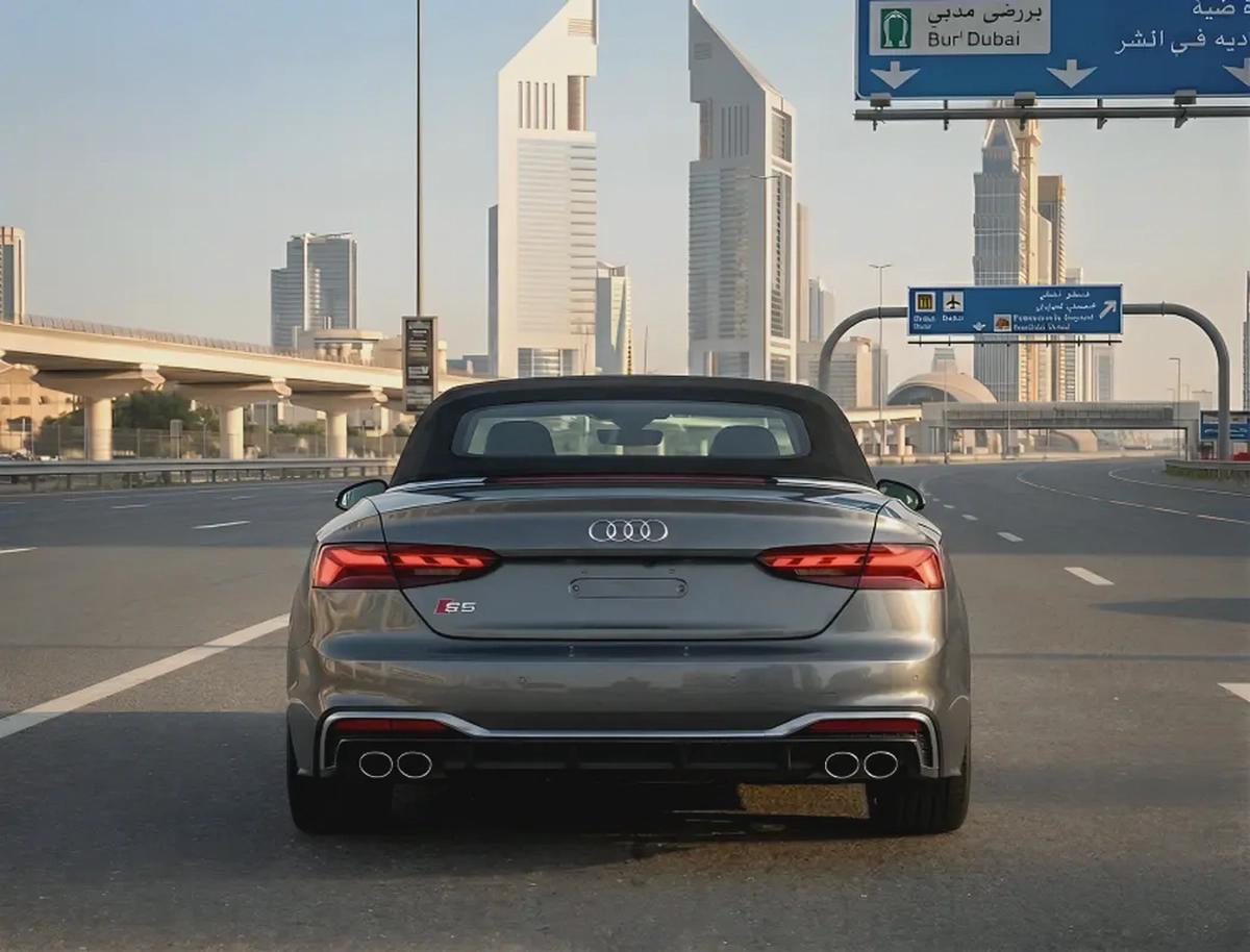AED 3,400 Monthly No down payment - 2023 Audi S5 3.0 TFSI quattro - American Specs - Convertible-3-3