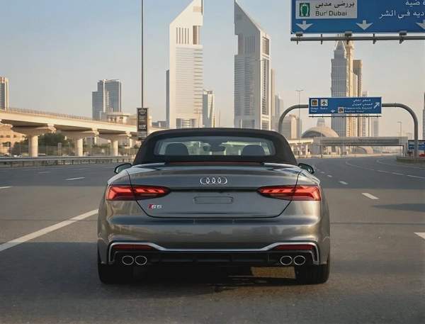AED 3,400 Monthly No down payment - 2023 Audi S5 3.0 TFSI quattro - American Specs - Convertible