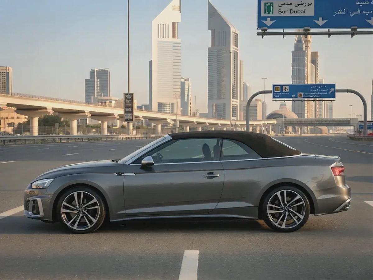 AED 3,400 Monthly No down payment - 2023 Audi S5 3.0 TFSI quattro - American Specs - Convertible-4-4