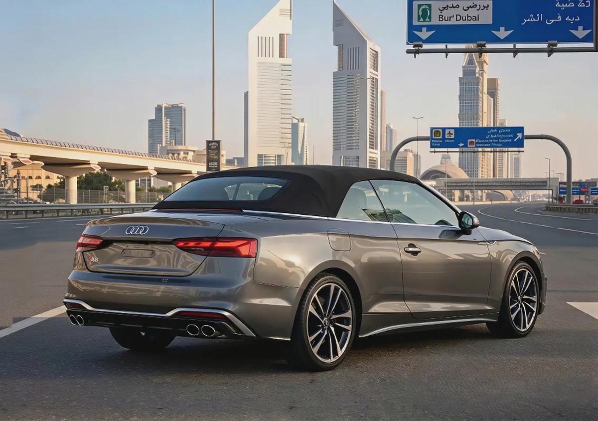AED 3,400 Monthly No down payment - 2023 Audi S5 3.0 TFSI quattro - American Specs - Convertible-5-5