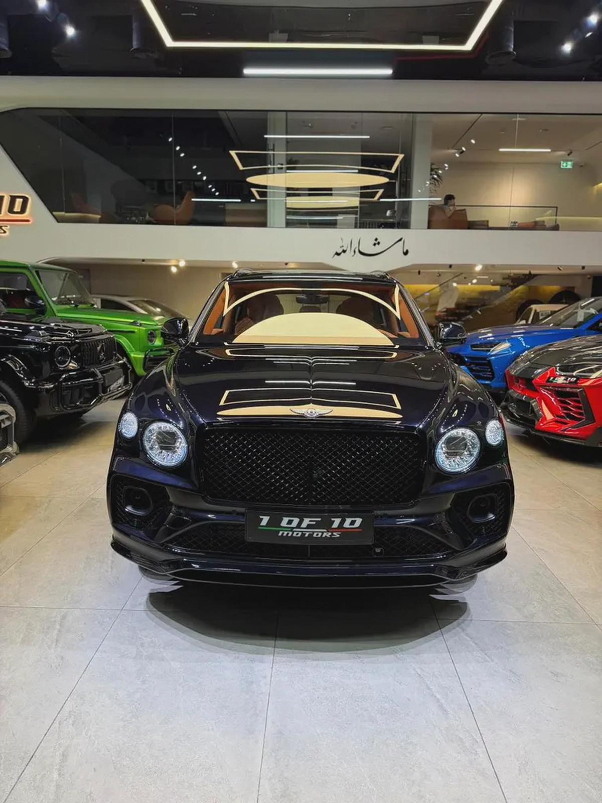 2021 Bentley Bentayga W12 Speed - GCC Specs - Pristine Condition-With full service history-0-0