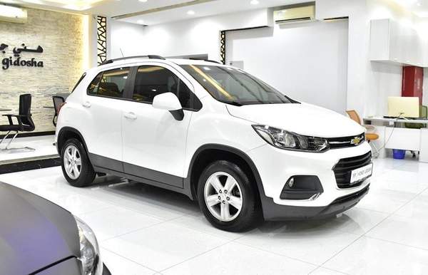 Chevrolet Trax LT ( 2017 Model ) in White Color GCC Specs
