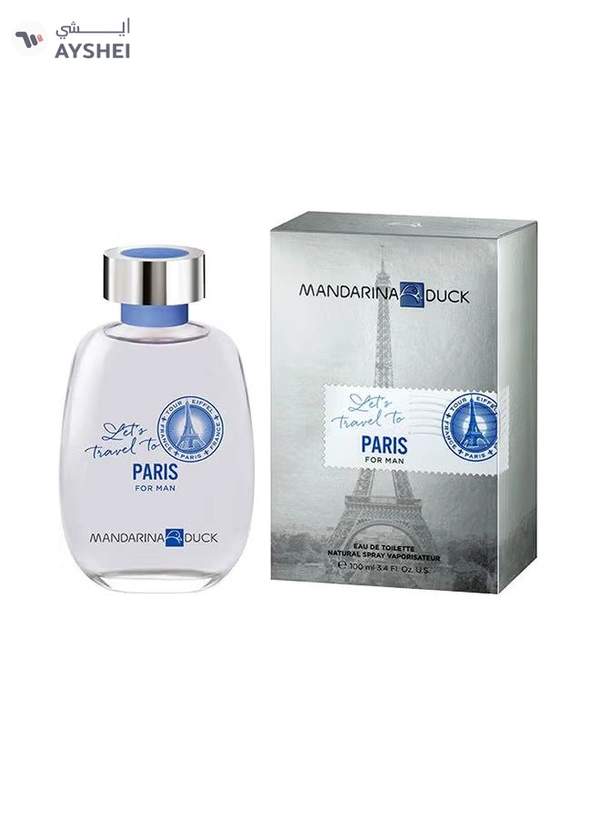 Mandarina Duck Let'S Travel To Paris For Man M EDT 100ml
