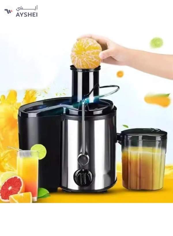 SILVER CREST Juicer Machine - 65mm Wide Mouth Feed Chute, Dual Speed Mode - 800W Stainless Steel Centrifugal Juice Machine (BPA Free), Juice Extractor For Fruit And Vegetable