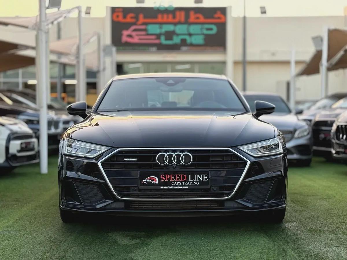 Audi A7 S-Line 2020 - GCC Specs - Excellent Condition-0-0