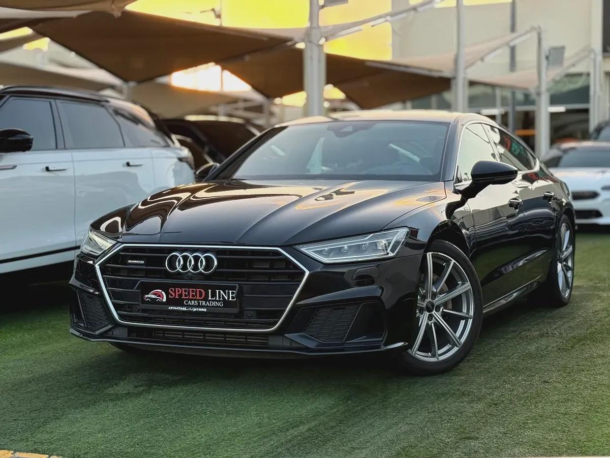 Audi A7 S-Line 2020 - GCC Specs - Excellent Condition-2-2