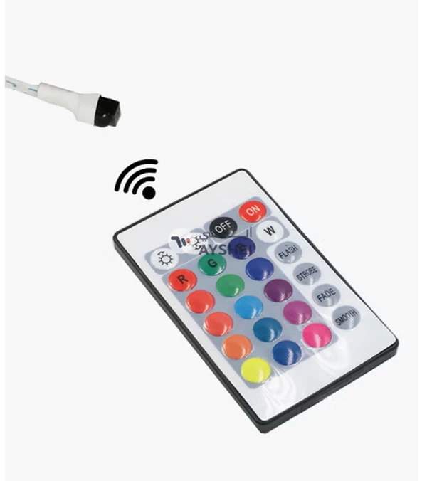 OUTAD 4-Piece Interior Decorative Light Strip Lamp With Remote