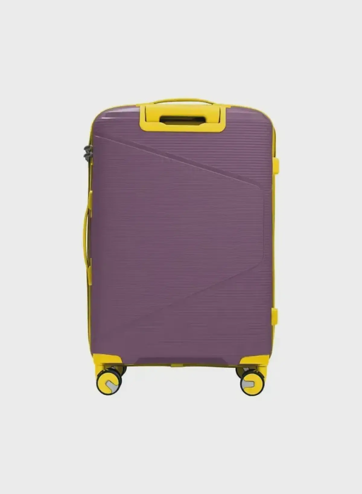 British Tourister 3 Piece Polypropylene Hard side Luggage Set with TSA Lock | Lightweight Spinner Suitcases with 360° Wheels | Durable Trolley Bags for Secure Travel (Small, Medium, Large) – Purple-5-5