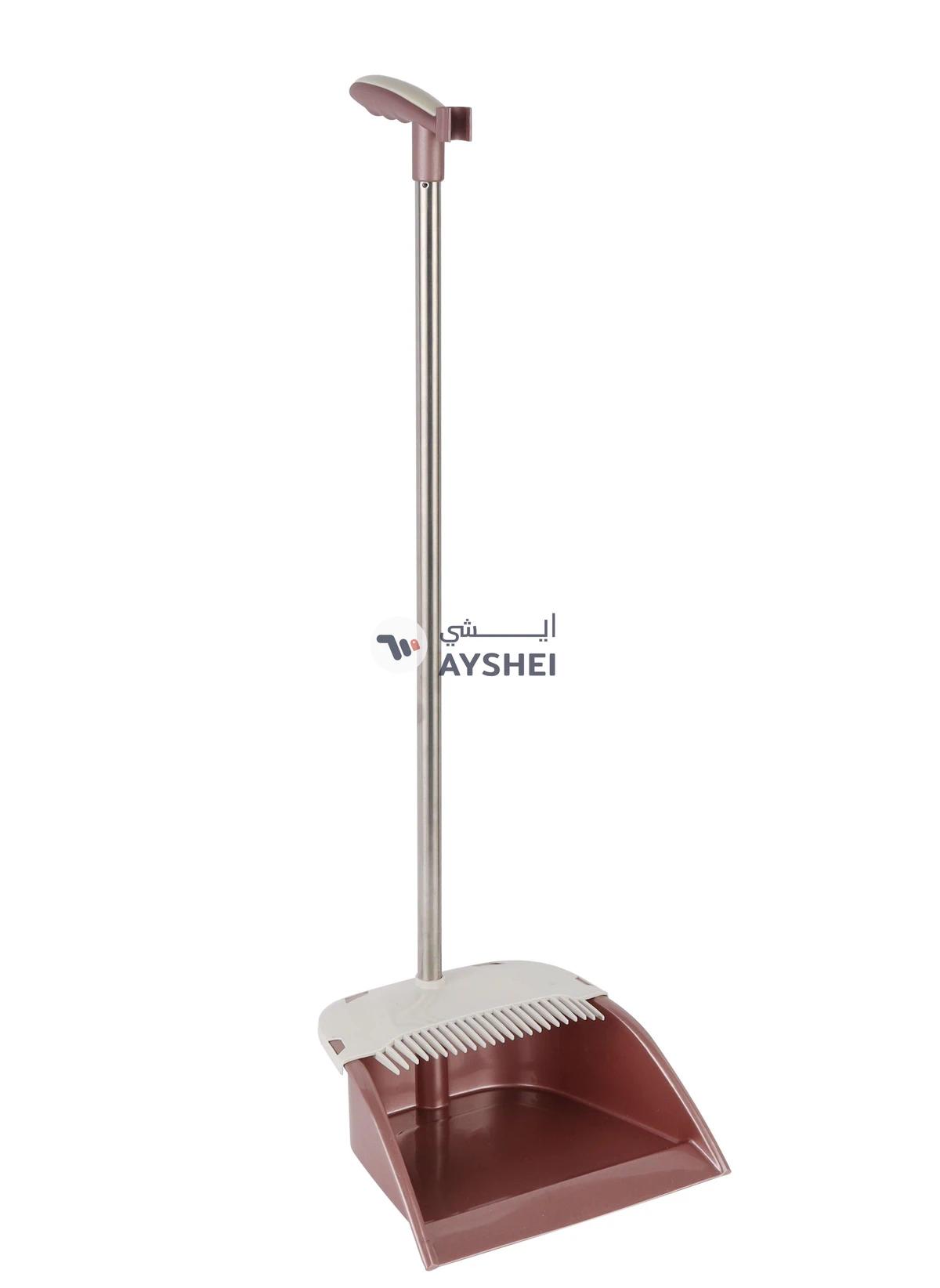 DelCasa Dust Pan with Broom Set Plastic and Iron DC2007 Assorted color-6-6