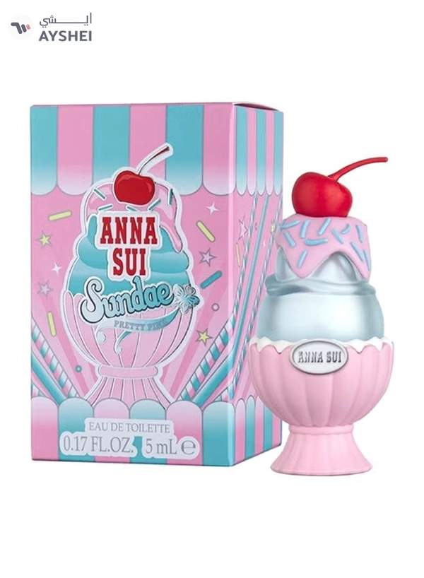 ANNA SUI Sundae Pretty Pink Edt 5Ml Miniature