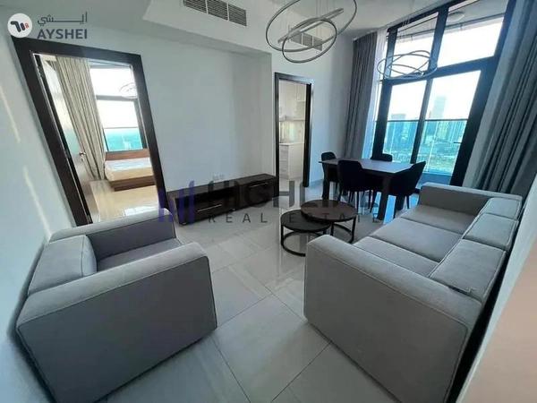 Stunning 1BR | Fully Furnished | High Floor