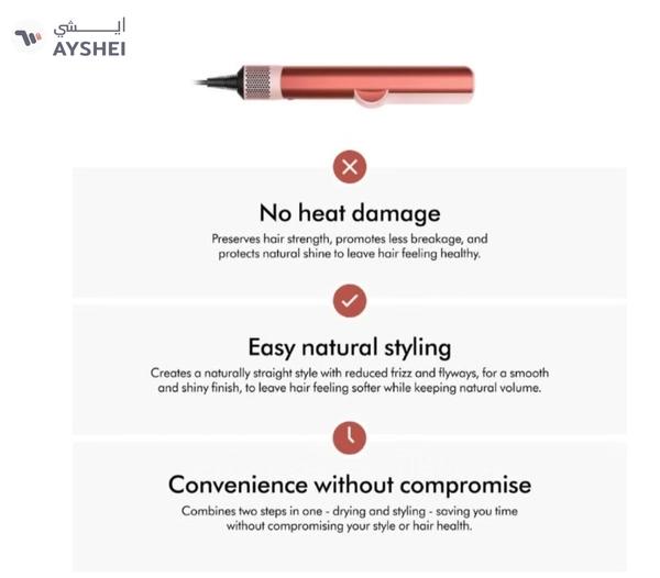 dyson Airstraitstraightener Strawberry Bronze/Blush Pink