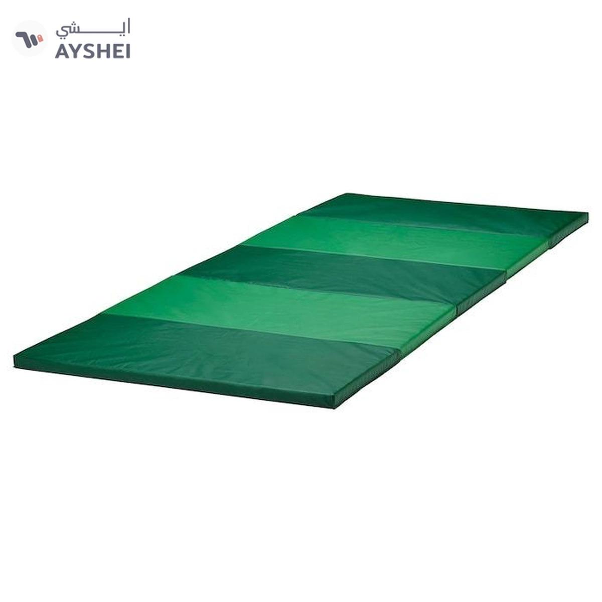 IKEA PLUFSIG Folding Gym Mat, Green, 78x185 cm-0-0