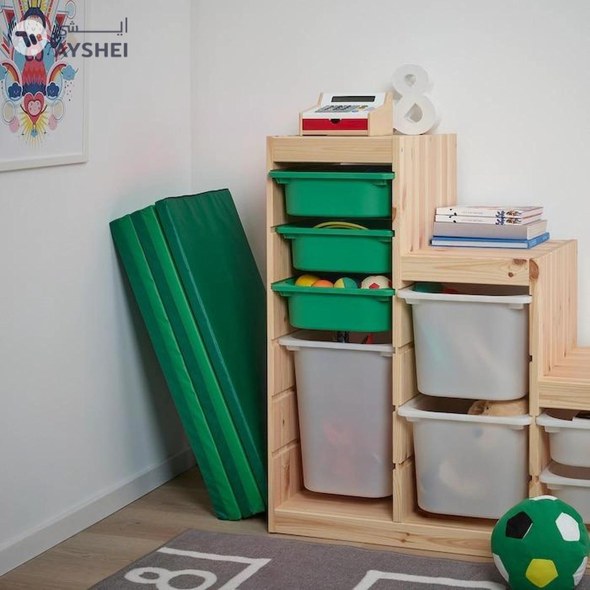 IKEA PLUFSIG Folding Gym Mat, Green, 78x185 cm-3-3