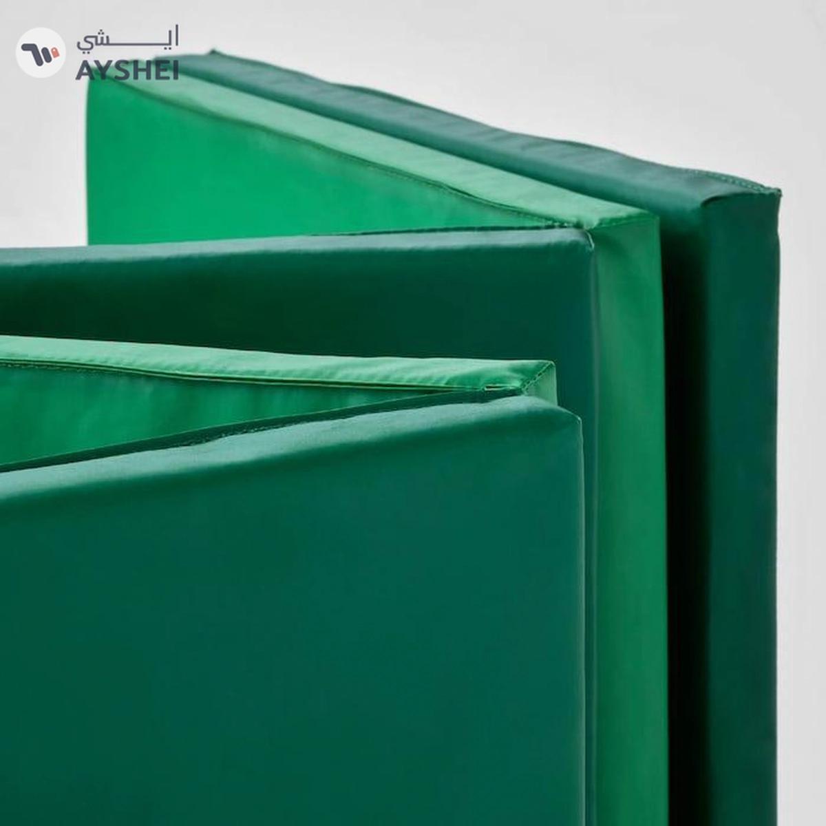 IKEA PLUFSIG Folding Gym Mat, Green, 78x185 cm-4-4