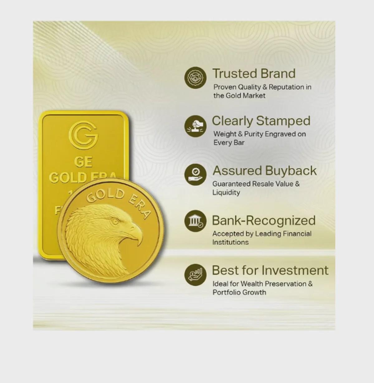 Gold Era 24K (999.9) 5G Gold Bar - Variable Design-1-1