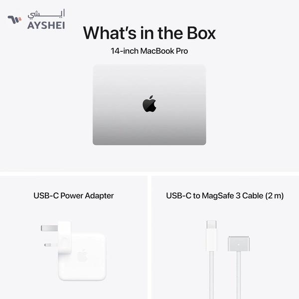 Apple 2024 MacBook Pro (14-inch, Apple M4 chip with 10-core CPU and 10-core GPU, 16GB Unified Memory, 1TB) - Silver