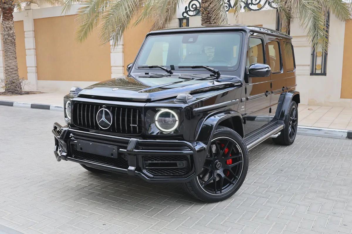 MERCEDES BENZ G63 AMG ( NIGHT PACKAGE )-110000KM-2021-GCC SPECS-UNDER WARRANTY-0-0