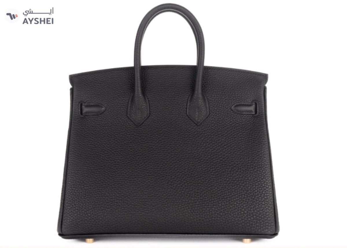 Hermès Birkin 25 Noir / Black Togo Gold Hardware Bag-2-2