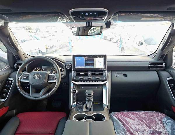 Toyota Land Cruiser VXR 3.5L Petrol Twin Turbo | FULL OPTION | BIG DVD | JBL SPKR | HUD / CODE # VXR3M)