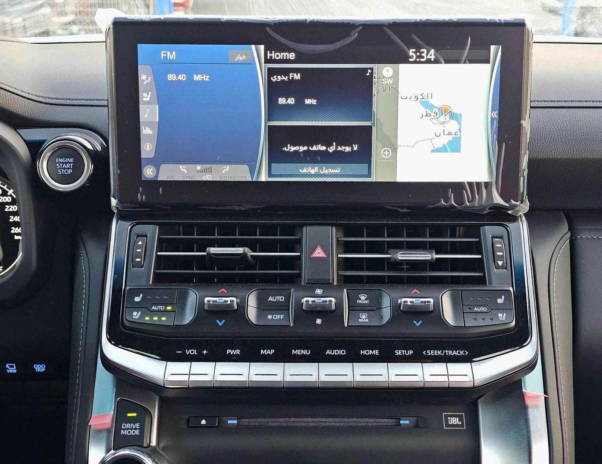 Toyota Land Cruiser VXR 3.5L Petrol Twin Turbo | FULL OPTION | BIG DVD | JBL SPKR | HUD / CODE # VXR3M)-6-6