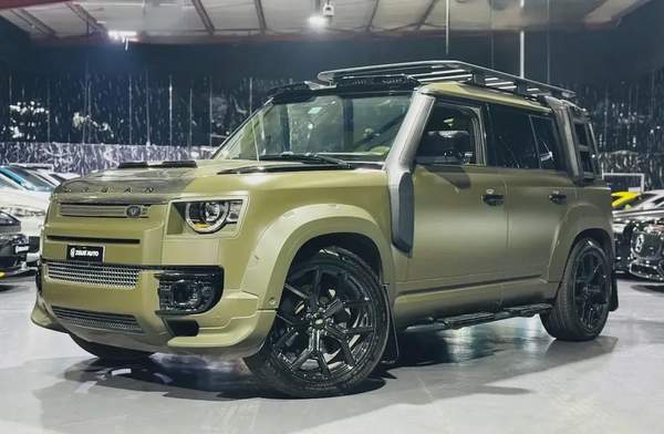 Land Rover Defender 110 2022 European specs for 419,000.00 AED