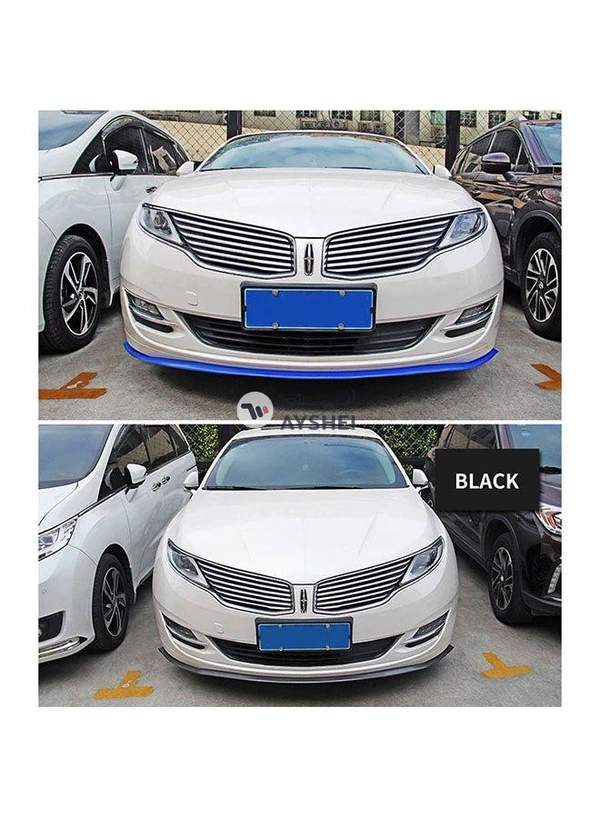 Generic Universal Car Carbon Fiber Front Bumper Lip Splitter Chin Spoiler Trim Protector