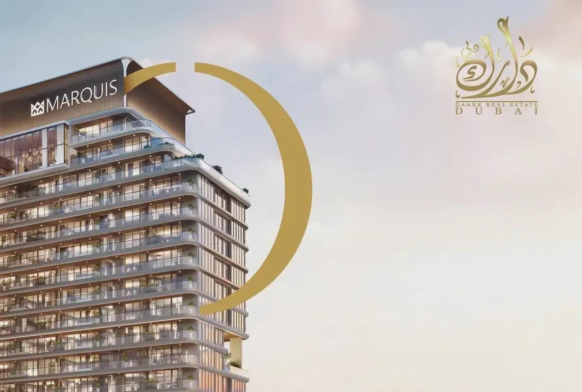 Furnished 1BR | Marquis One Arjan | Balcony & Park Views-0-0