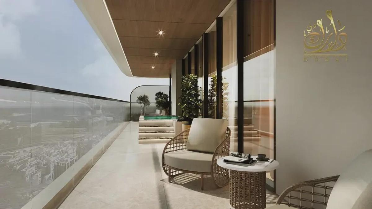 Furnished 1BR | Marquis One Arjan | Balcony & Park Views-2-2