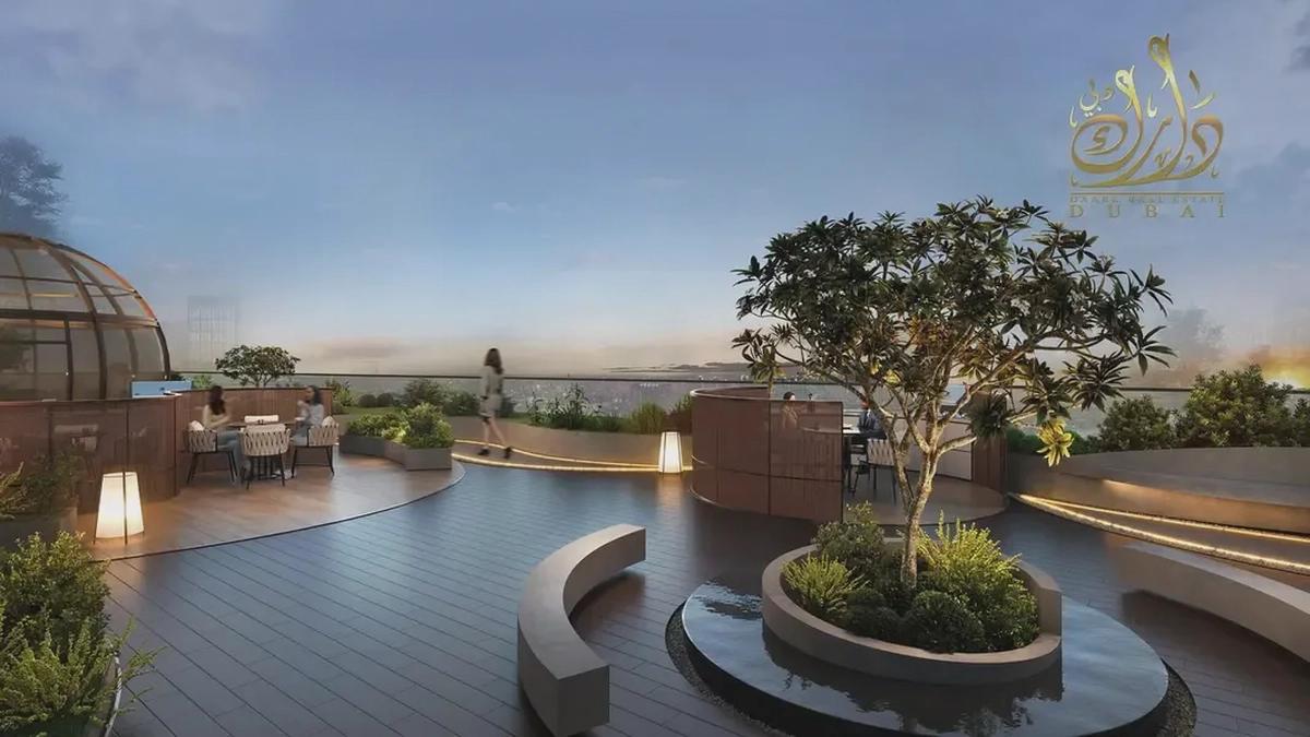 Furnished 1BR | Marquis One Arjan | Balcony & Park Views-1-1