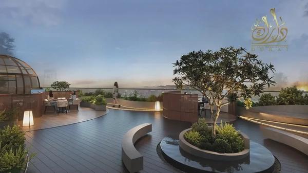 Furnished 1BR | Marquis One Arjan | Balcony & Park Views