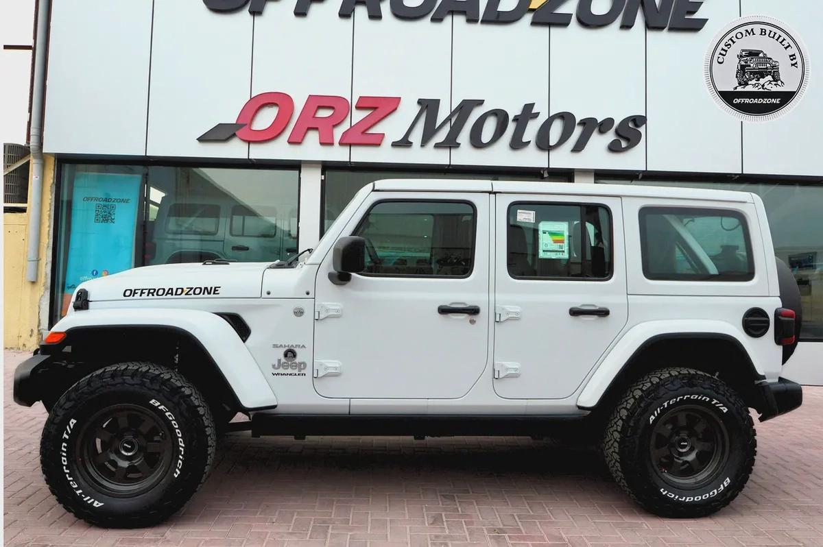 3 YRS DEALER WTY AND SP | USED 2024 JEEP WRANGLER 4DR SAHARA WHITE | ORZ CUSTOM BUILT | BANK FINANCE-1-1