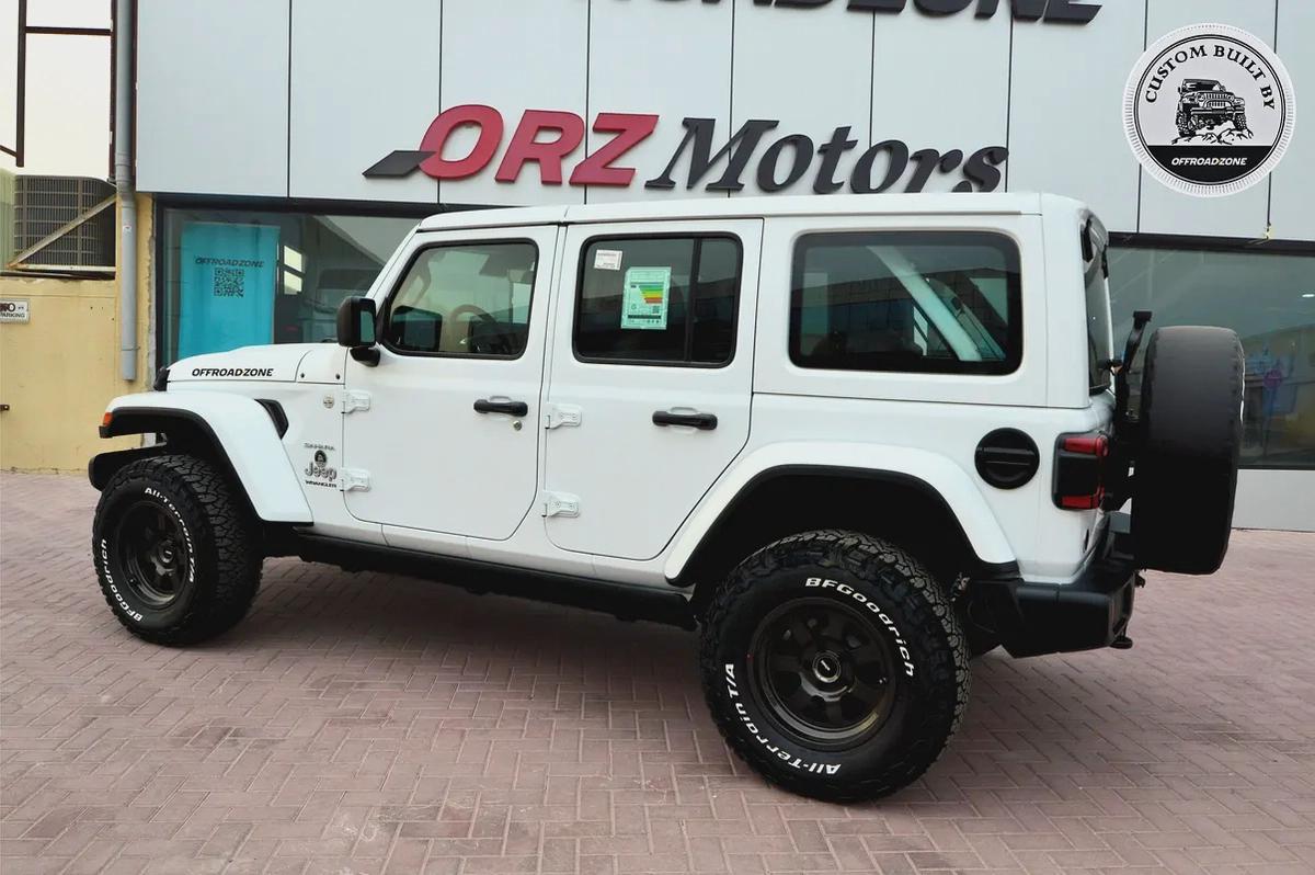 3 YRS DEALER WTY AND SP | USED 2024 JEEP WRANGLER 4DR SAHARA WHITE | ORZ CUSTOM BUILT | BANK FINANCE-2-2