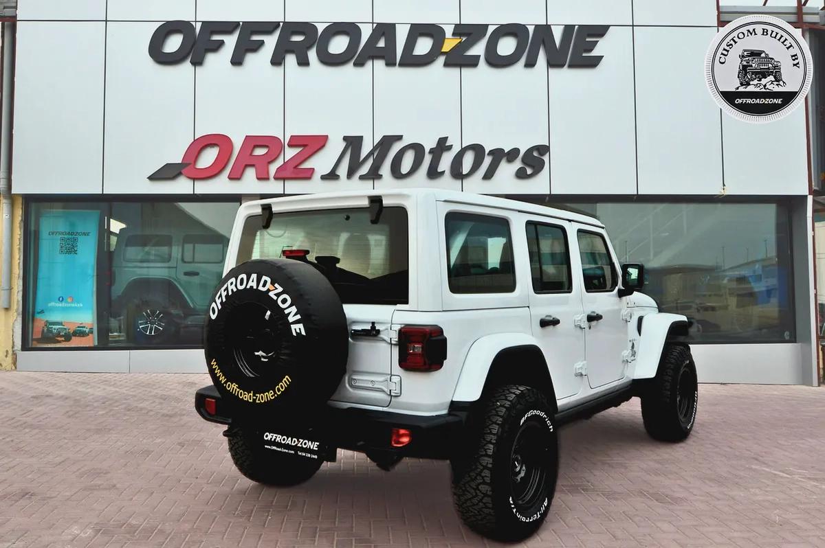 3 YRS DEALER WTY AND SP | USED 2024 JEEP WRANGLER 4DR SAHARA WHITE | ORZ CUSTOM BUILT | BANK FINANCE-4-4