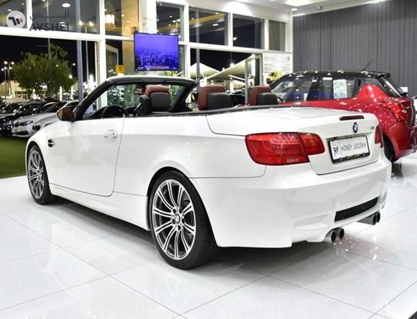 BMW M3 Convertible ( 2011 Model ) in White Color GCC Specs