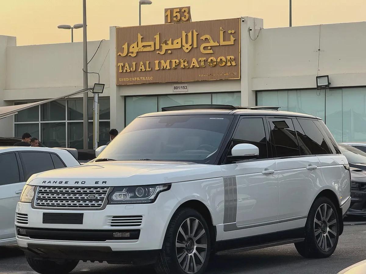 رينچ روڤر فوچ SUPERCHARGED موديل 2014 خليجى بانوراما فل اوبشم صبغ الوكاله-3-3