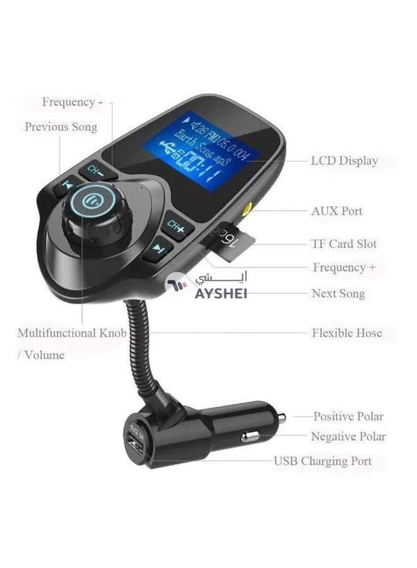 Generic Wireless Bluetooth FM Transmitter Car Charger