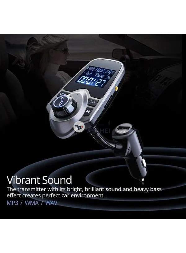 Generic Wireless Bluetooth FM Transmitter Car Charger