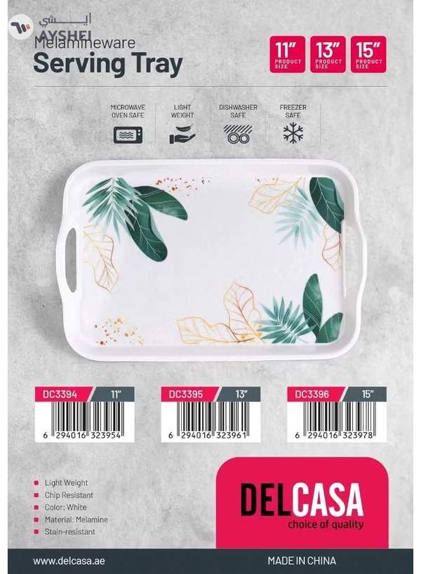 Delcasa DC3394 Melamineware Serving Tray