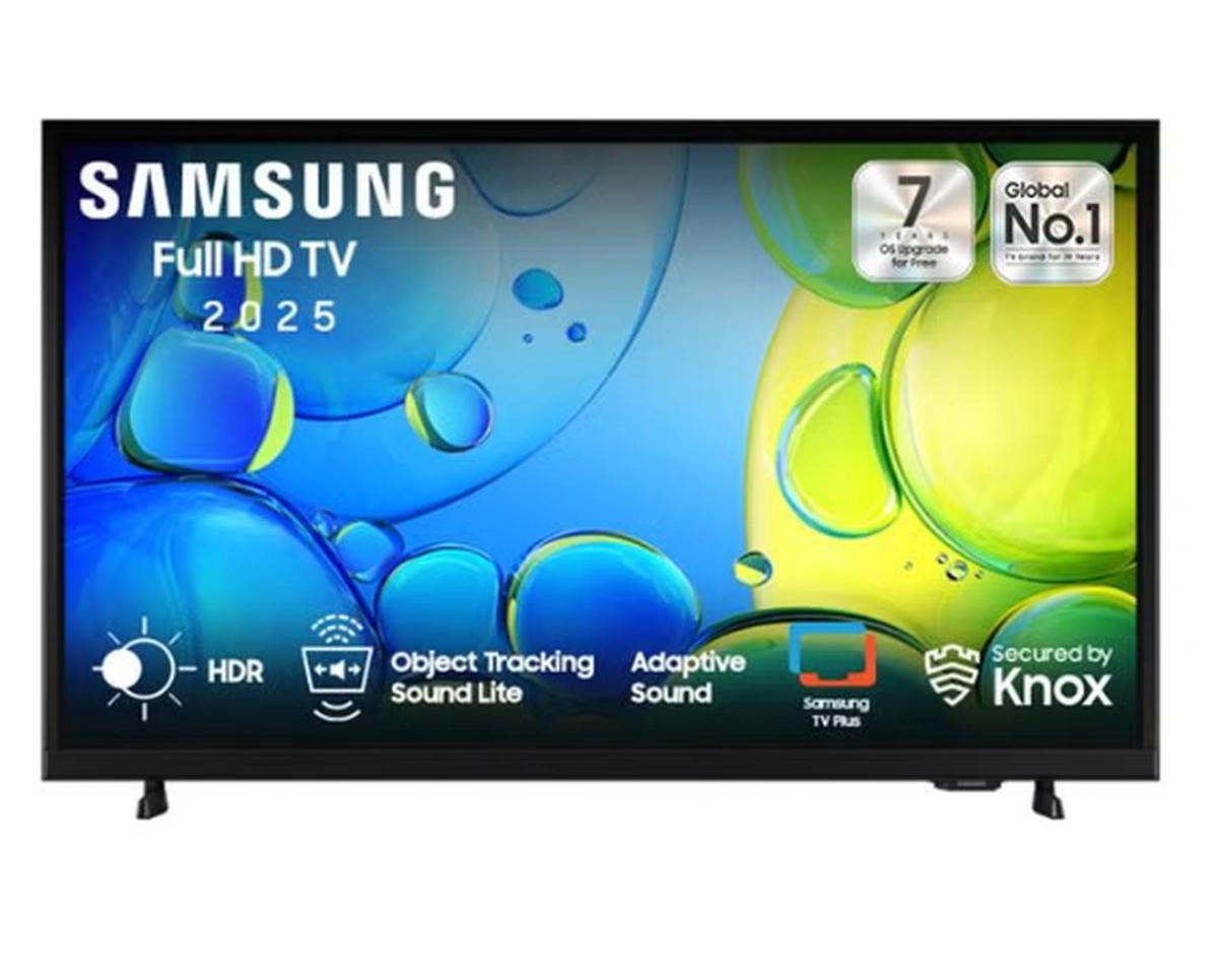 Samsung 43 Inch Smart TV FHD – HDR, OTS Lite Sound, WiFi , Tizen OS (2025)-UA43F6000 UA43F6000FUXEG Black-0-landscape