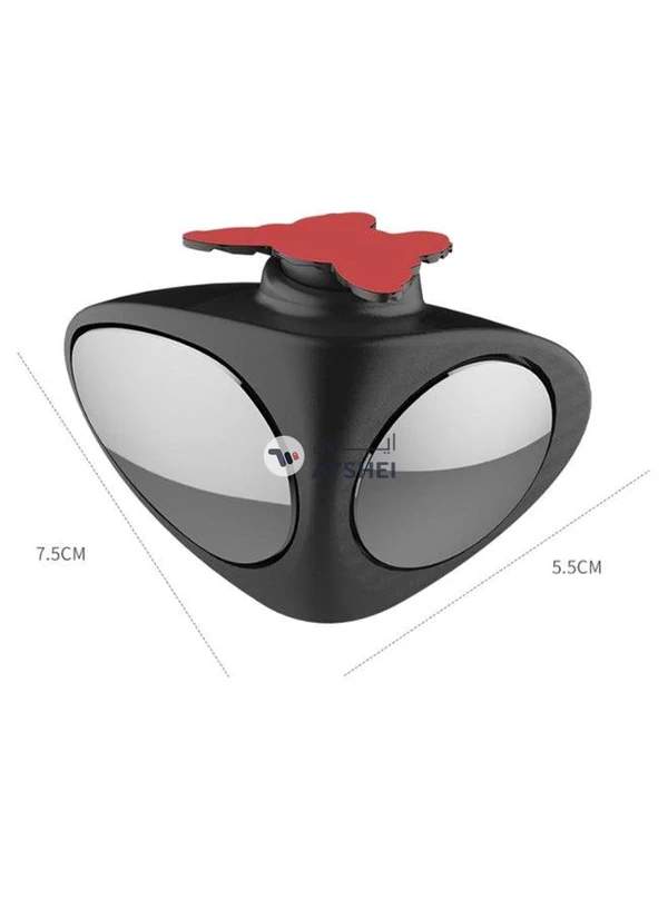 Generic 2-In-1 Wide Angle Blind Spot Double Convex Rearview Mirror