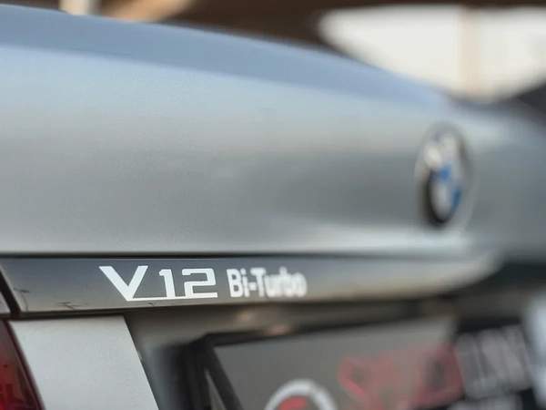 BMW 760M Gcc Full Option Free Accident Super Clean