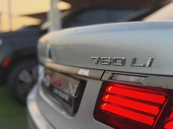 BMW 760M Gcc Full Option Free Accident Super Clean