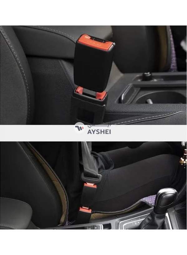 Generic 2-Piece Car Safety Seat Belt Clip Buckle Set