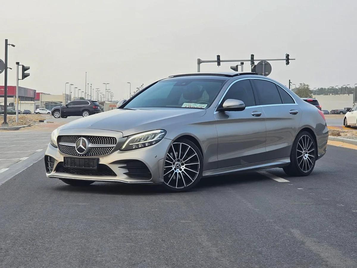 مرسيدس بنز C200 مواصفات خليجي 2019 بحالة جيدة-0-0