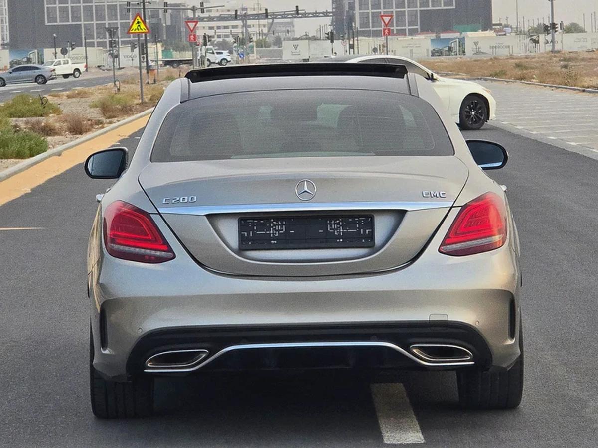 مرسيدس بنز C200 مواصفات خليجي 2019 بحالة جيدة-6-6