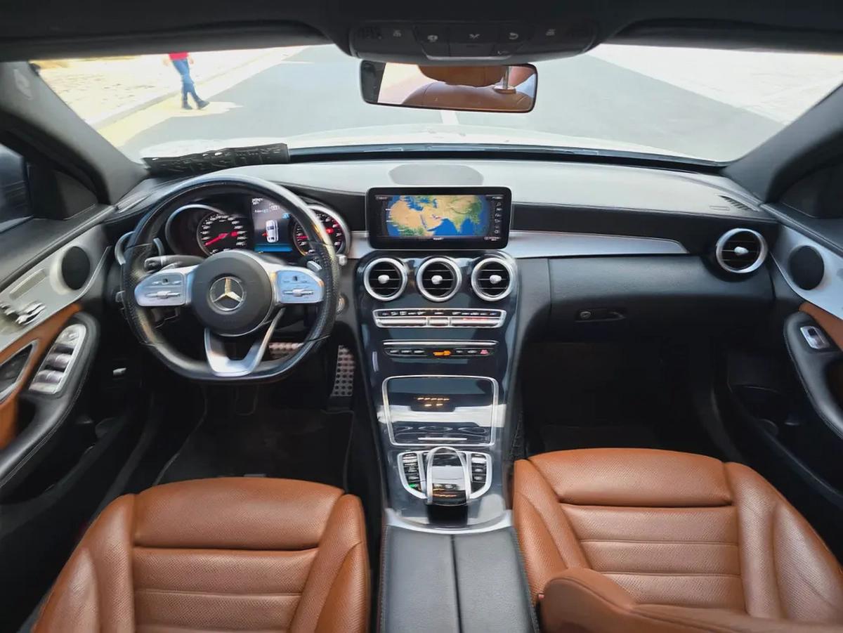 مرسيدس بنز C200 مواصفات خليجي 2019 بحالة جيدة-7-7