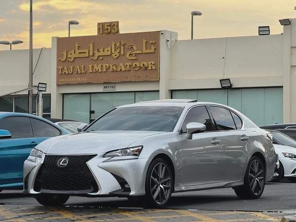 لكزس GS350 F-SPORT موديل 2016 وارد دفع خلفى سنجل فل اوبشن بحاله ممتازه