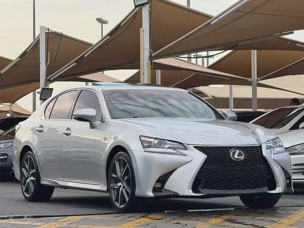 لكزس GS350 F-SPORT موديل 2016 وارد دفع خلفى سنجل فل اوبشن بحاله ممتازه